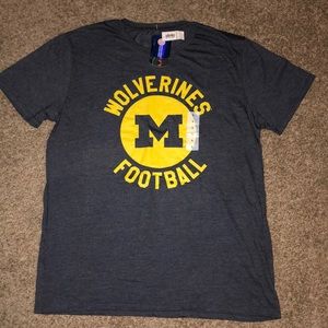NWT Michigan Wolverines Tee, Sz Large